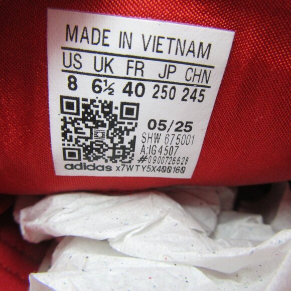 Adidas Japan Scarlet Red White Shoes Womens Size 8 NEW IG4507 - Picture 11 of 15